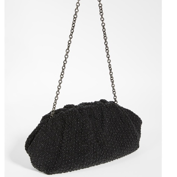 Santi Oversized Black Clutch-Be Fancy & Classic - Picture 6 of 10